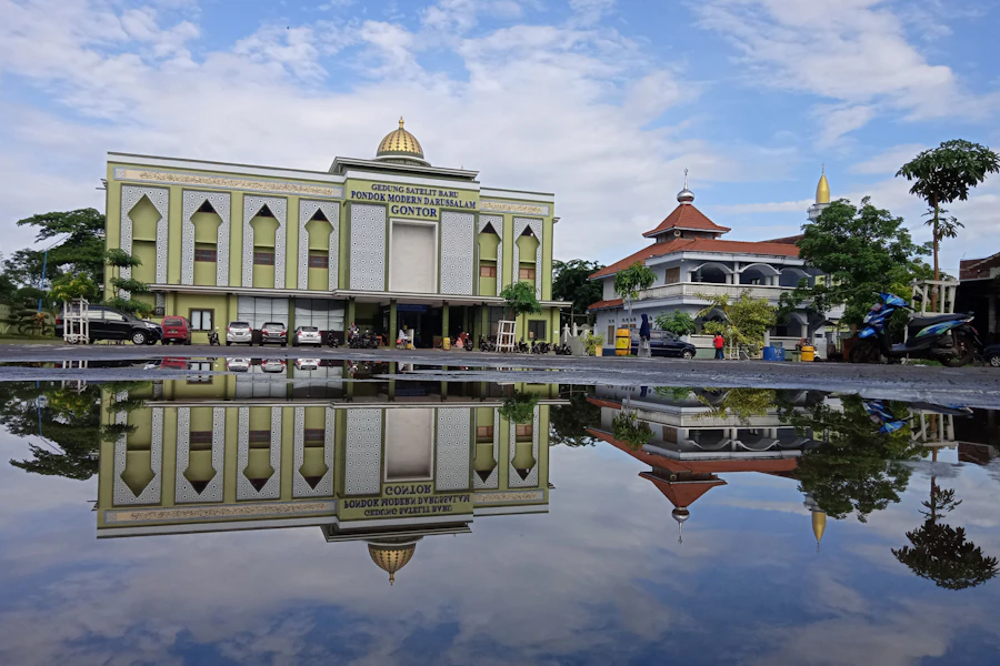 Waterfront public building in Bandar Seri Begawan